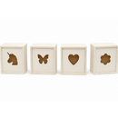 Urban Crafter Wooden Shadow Box Collection, 4pk