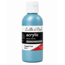 White Smoke Eraldo di Paolo Acrylic Paint, Tropical Teal, 250ml Acrylic Paints