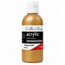 White Smoke Eraldo di Paolo Acrylic Paint, Antique Gold, 250mL Acrylic Paints