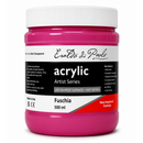 White Smoke Eraldo di Paolo Acrylic Paint, Fuschia, 500mL Acrylic Paints