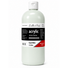 White Smoke Eraldo di Paolo Acrylic Paint, Cool Mint, 1L Acrylic Paints