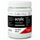White Smoke Eraldo di Paolo Acrylic Paint, Cool Mint, 500mL Acrylic Paints