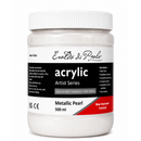 White Smoke Eraldo di Paolo Acrylic Paint,  Metallic Pearl, 500ml Acrylic Paints
