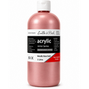 White Smoke Eraldo di Paolo Acrylic Paint, Metallic Rose Gold, 1L Acrylic Paints