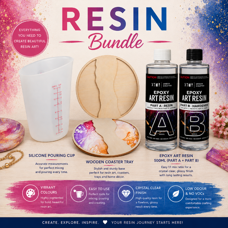 Light Gray Resin River Bundle Resin
