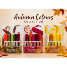 Antique White Ecoline Brushpen, Autumn Colours Collection, 15pk Pens & Markers