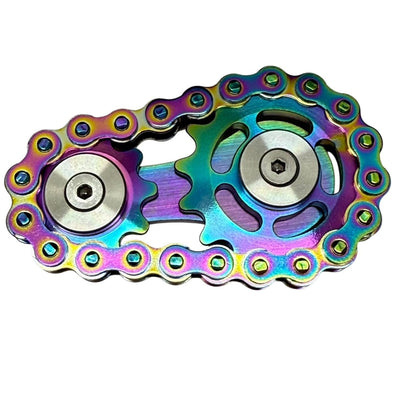 White Smoke Kaiko Coginator 57 grams Oil Slick Fidget Toys