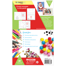 Dark Khaki Teacher's Choice Christmas Cut Out Photo Cards 3 Designs 12pc Christmas
