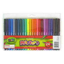 Dats Colouring Markers, Finer Tip, 24pk