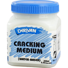 White Smoke Derivan Water Based Cracking Medium, 250ml Mediums