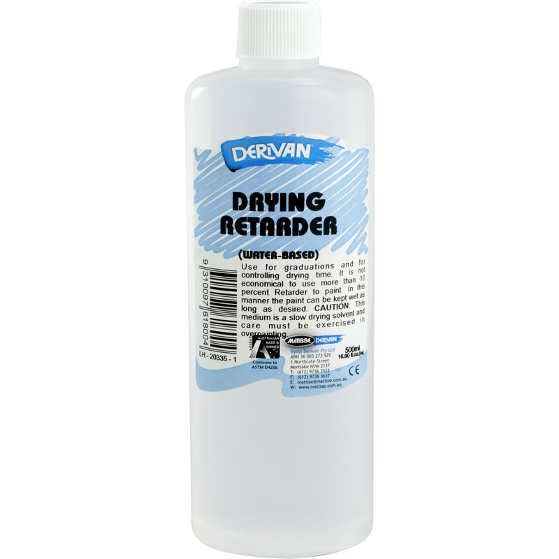 Light Gray Derivan Drying Retarder, 500ml Mediums