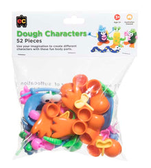 White Smoke EC Dough Characters, 52pcs Kids Activities