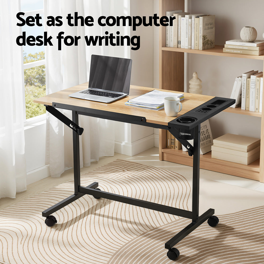 Dark Gray "Artiss" Drafting, Drawing and Craft Desk Desks & Workstations