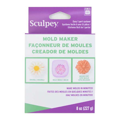 Lavender Sculpey Mold Maker, 2x 4oz Resin Moulds