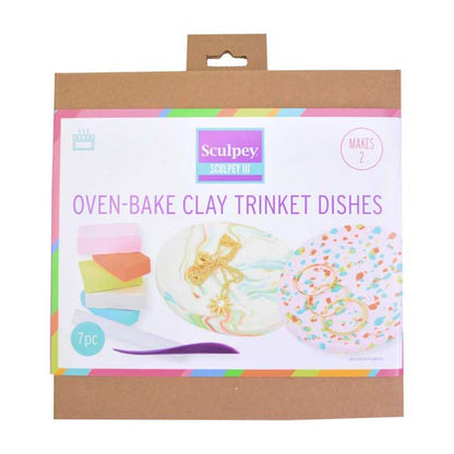 Lavender Sculpey III Oven Bake Clay - Trinket Dishes Kit Modelling Kits