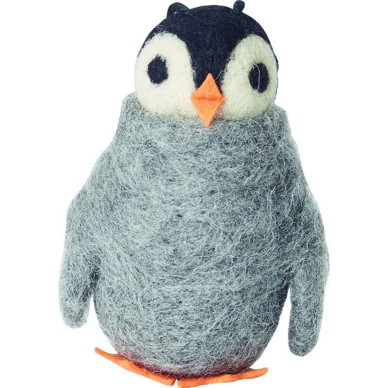 White Smoke XMAS Needle Felting Kit - Make a Penguin Christmas