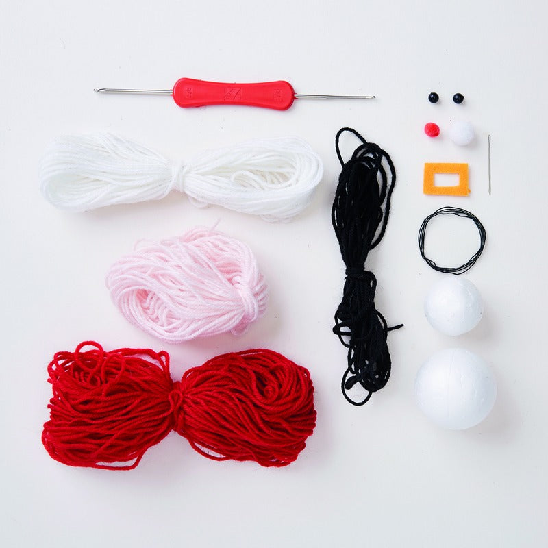 Lavender XMAS Crochet Kit - Make a Father Christmas Christmas