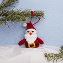 Light Steel Blue XMAS Crochet Kit - Make a Father Christmas Christmas