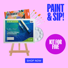 Plum Paint and Sip - 5 people Paint & Sip Bundles