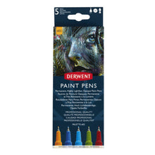 Dark Slate Gray Derwent Paint Pen Palette #2, Set of 5 Paint Markers