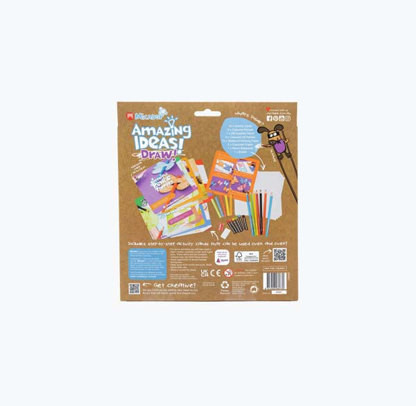 Dark Khaki Micador jR. Amazing Ideas - "Draw" Creative Pack Easter