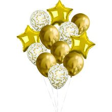 White Smoke Balloon Latex 12 Pack - Gold Balloons
