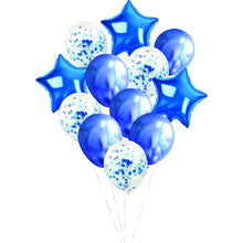 White Smoke Balloon Latex 12 Pack - Blue Balloons