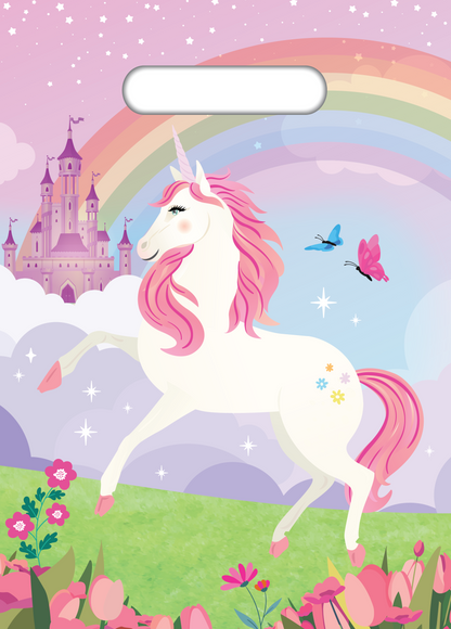 White Smoke Unicorn Theme Party Tableware Bundle for 8 Kids Custom Bundle