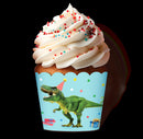 Black Dinosaur Theme Party Tableware Bundle for 8 Kids Custom Bundle