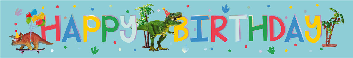 Sky Blue Dinosaur Theme Party Tableware Bundle for 8 Kids Custom Bundle