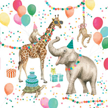 White Smoke Napkin 20 Pack - Party Animals Themed Parties