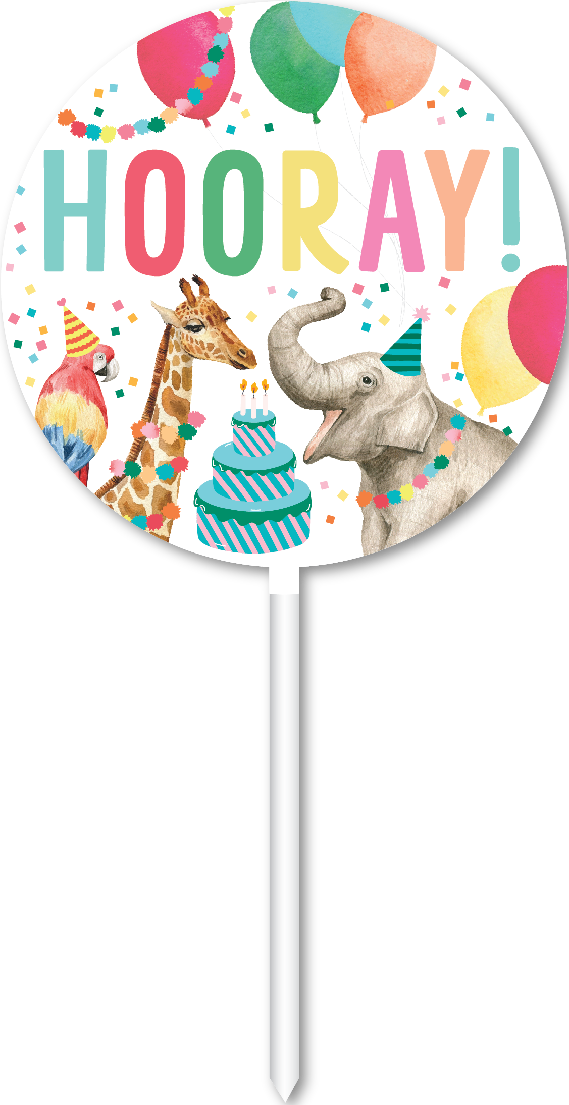 Black Party Animals Theme Party Tableware Bundle for 8 Kids Custom Bundle