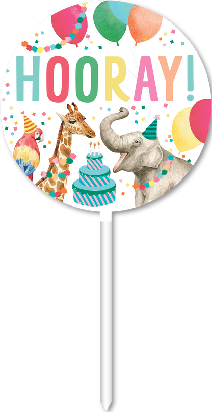 Black Party Animals Theme Party Tableware Bundle for 8 Kids Custom Bundle