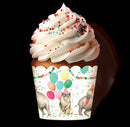 Black Party Animals Theme Party Tableware Bundle for 8 Kids Custom Bundle
