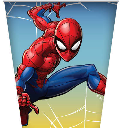 Black Marvel Spiderman Party Tableware Bundle for 8 Kids Custom Bundle