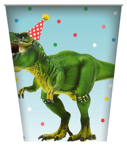 White Smoke Dinosaur Theme Party Tableware Bundle for 8 Kids Custom Bundle
