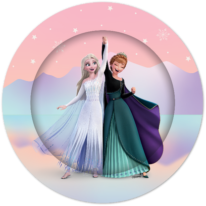 Black Disney Frozen Party Tableware Bundle for 8 Kids Custom Bundle