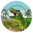 White Smoke Dinosaur Theme Party Tableware Bundle for 8 Kids Custom Bundle