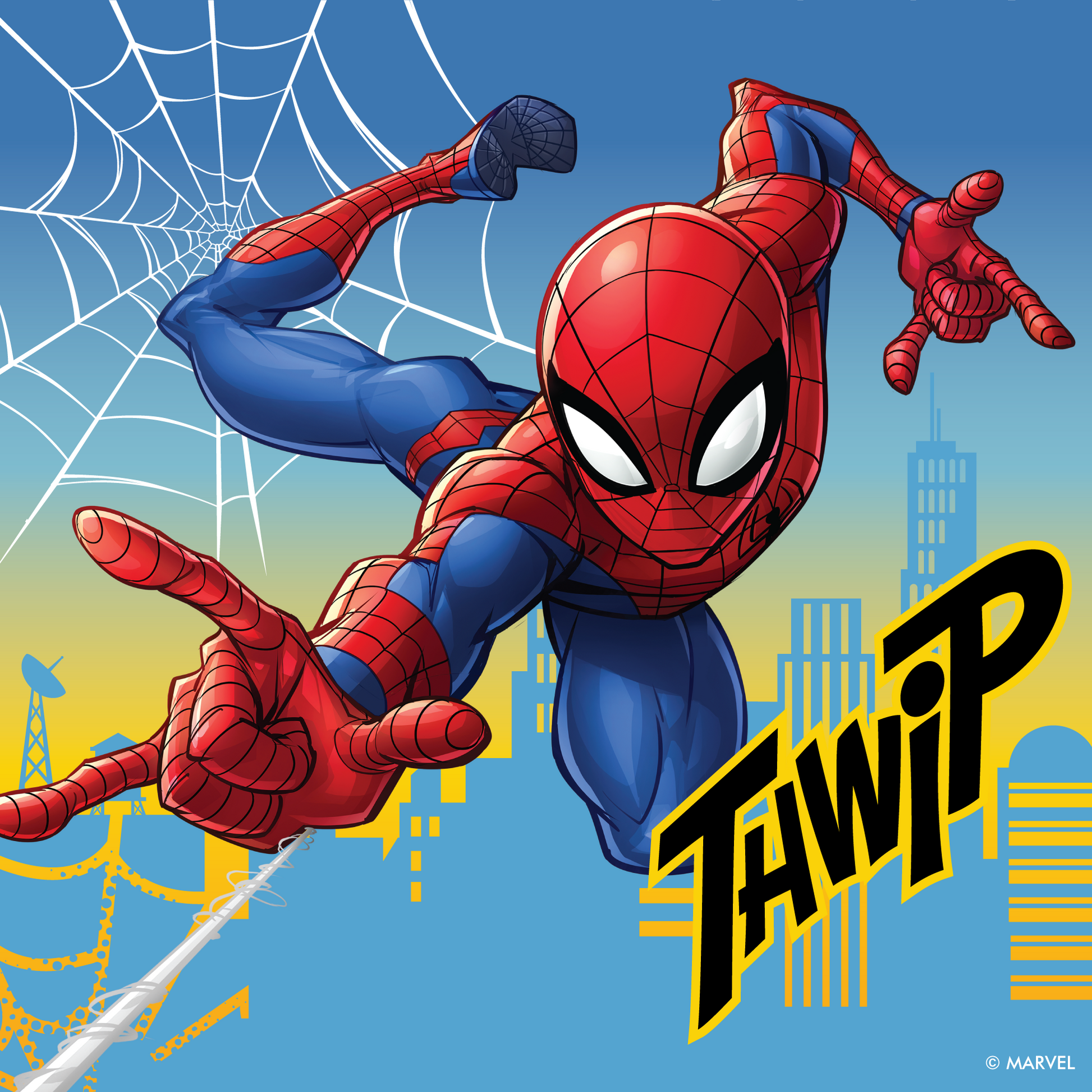 Cadet Blue Marvel Spiderman Party Tableware Bundle for 8 Kids Custom Bundle