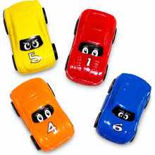 White Smoke Favour Pull Back Cars 4 Pieces Party Favours