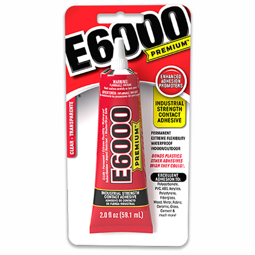 White Smoke E6000 Premium Clear Adhesive, 59.1ML Craft Tapes & Adhesives