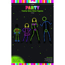 Black Glow Family Suit 4 Pack 220 Piece Glow