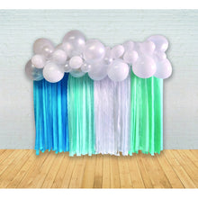 Lavender Balloon Garland Streamer Pack - Blue Balloons