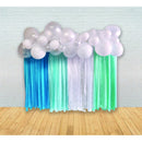 Lavender Balloon Garland Streamer Pack - Blue Balloons
