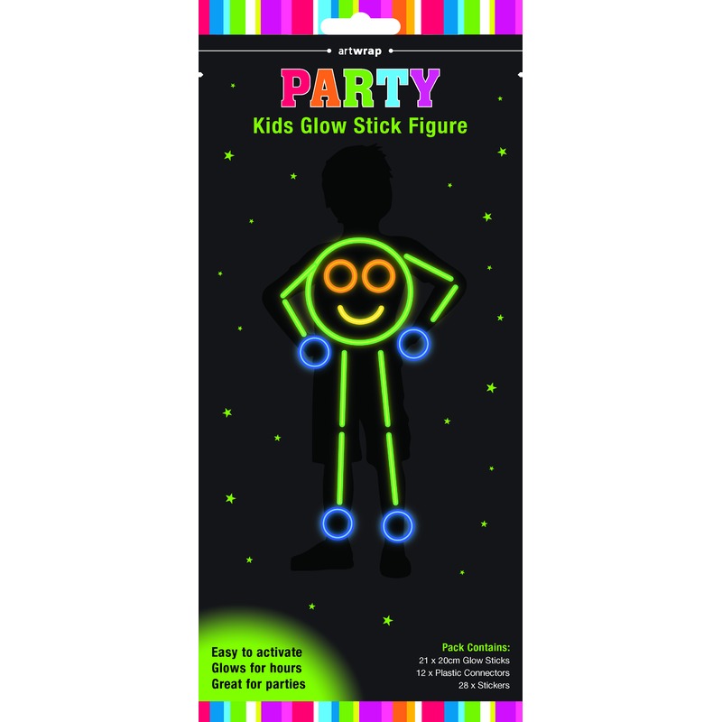 Black Glow Boy Suit 61 Piece Glow