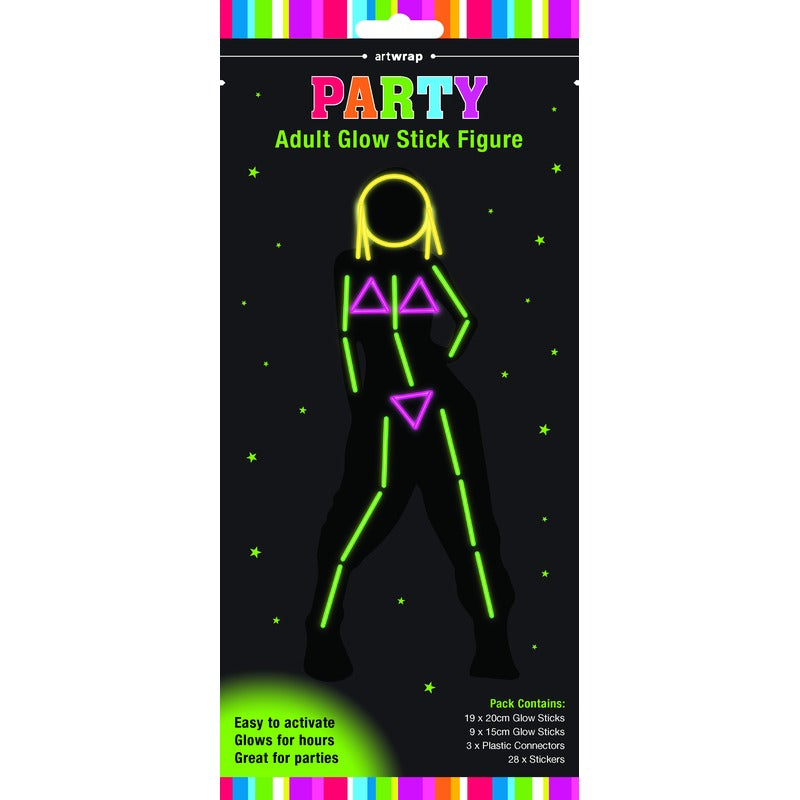 Black Glow Women Suit 59 Piece Glow