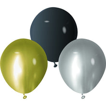 White Smoke Balloon Chrome Latex 12cm 20 Pack - Formal Balloons