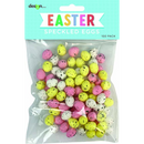 Pale Turquoise Easter Eggs, Speckled, 100pk Easter