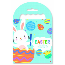 White Smoke Easter Carry-along Colouring Set with Pencils Easter