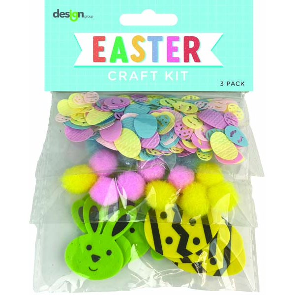White Smoke Easter Decoration Craft Kit Easter